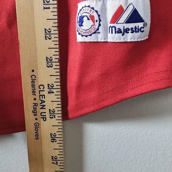 Majestic Arizona Diamondbacks Women's Size Small Baseball‎ Jersey Red MLB - Picture 9 of 9